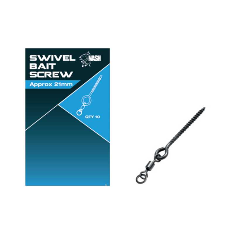 Blackdeere-Nash-Swivel-Bait-Screw-21mm